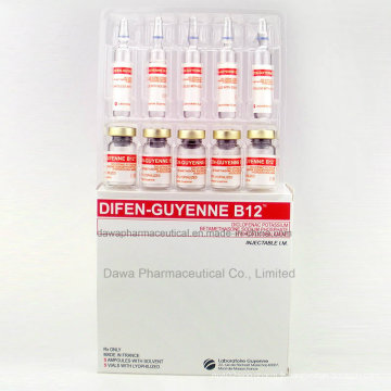 Injection chimique pharmaceutique de vitamine B12 de Diclofenac